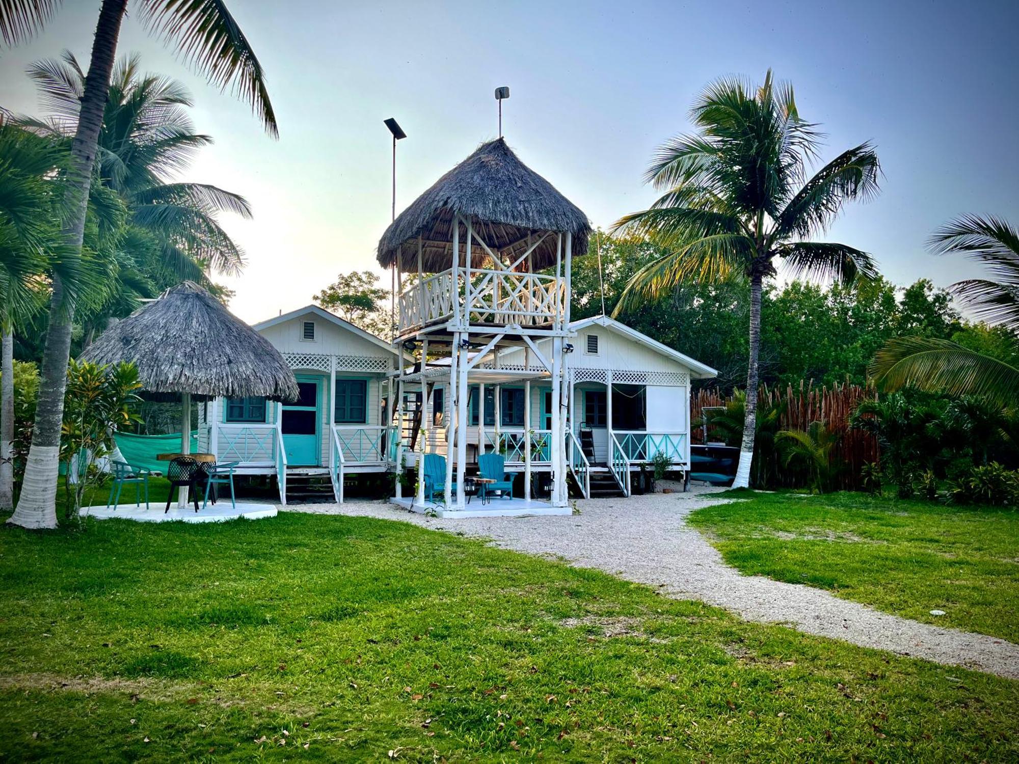 Cabana Con Muelle Privado En La Laguna De Bacalar Exterior photo